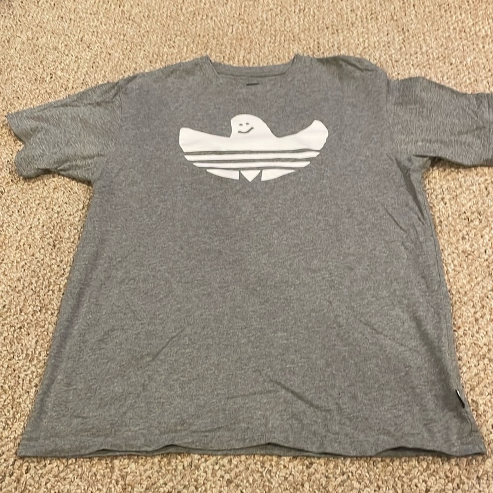 Adidas ghost logo t shirt